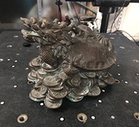 古文物“龍龜獸”三維掃描