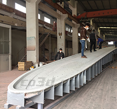 25米風(fēng)電葉片模具三維測量