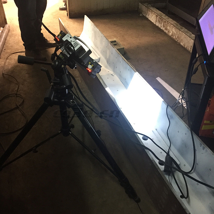 高鐵枕軌澆鑄鋼膜三維檢測