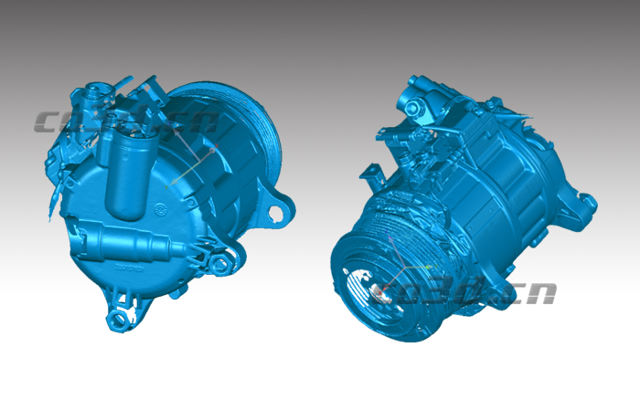 寶馬壓縮機三維掃描