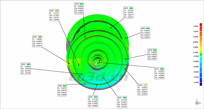 “中車集團(tuán)”動(dòng)車輪對(duì)三維檢測(cè)