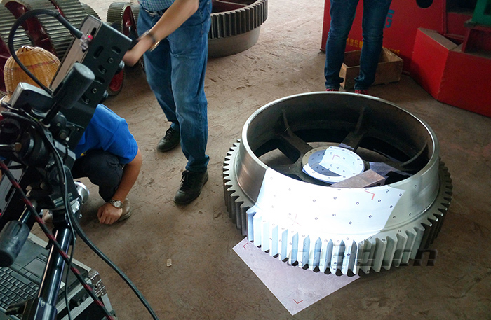 超大型機(jī)械齒輪三維檢測(cè)