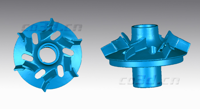 潛油電泵葉導(dǎo)輪三維檢測