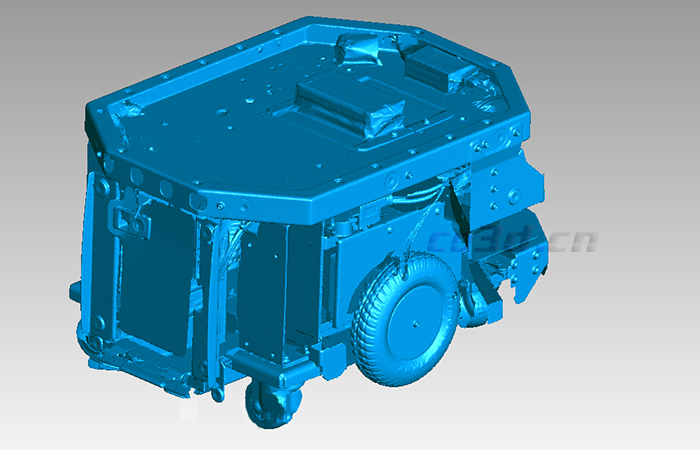 機(jī)器人底座三維掃描