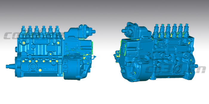 噴油泵三維掃描