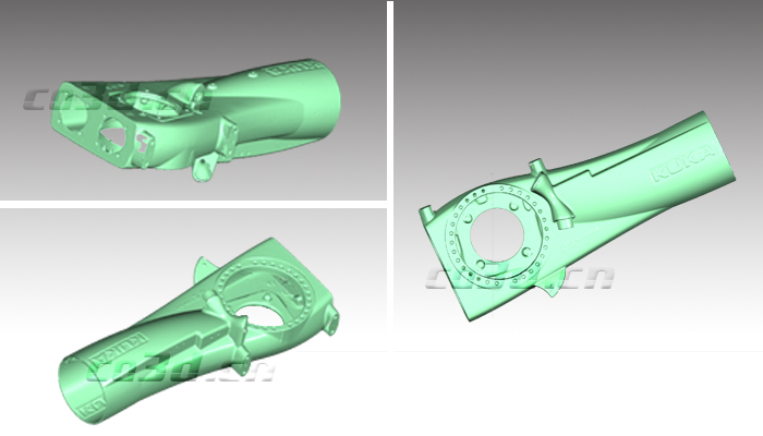 自動化機器人三維掃描