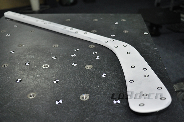 冰球桿三維掃描