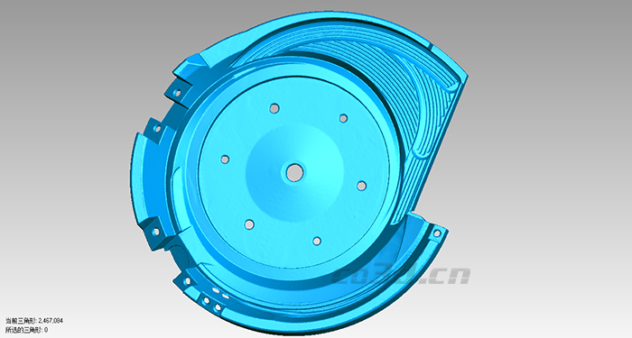 光學(xué)儀器精密配件三維掃描