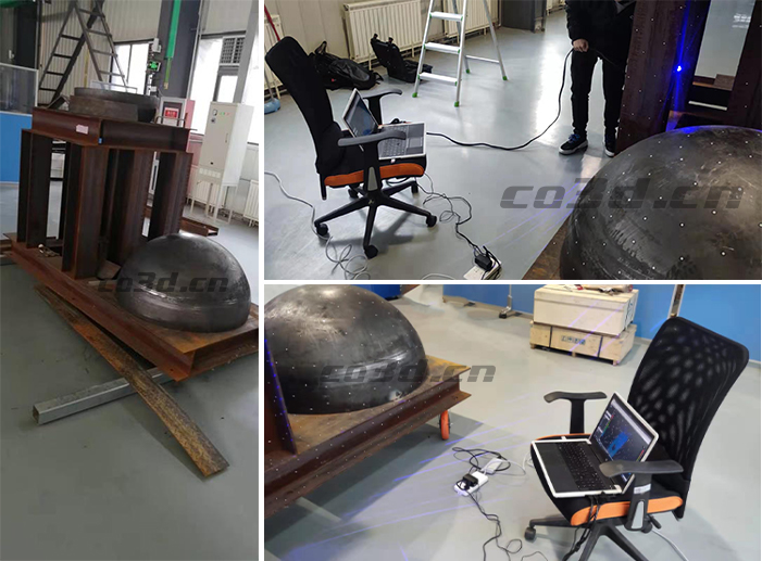 Reverse detection of 3D scanning of mold Reverse detection of 3D scanning of mold