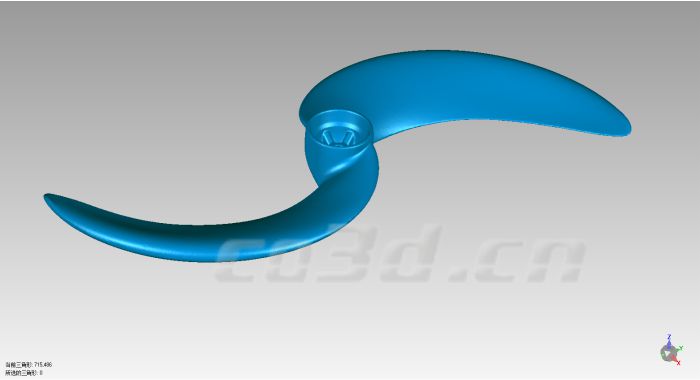 污水處理設(shè)備風(fēng)機(jī)葉輪三維掃描